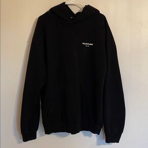 TALENTLESS Classic Black Hoodie size XL
